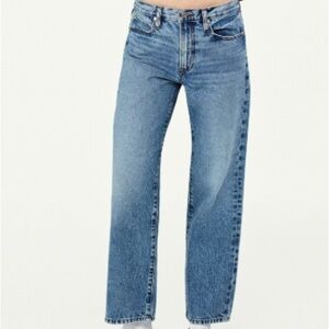 Frame Denim The Hang Mid Rise Straight Leg Jeans